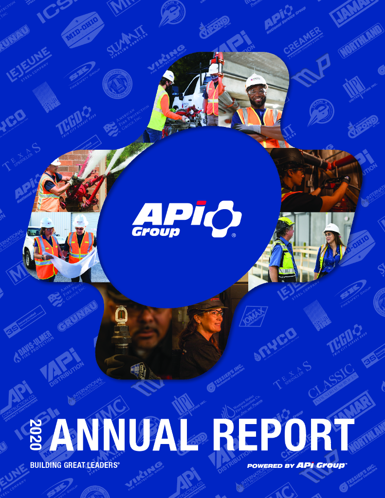 APi Group Corporation（APG）2020财年年度报告（英文版）
