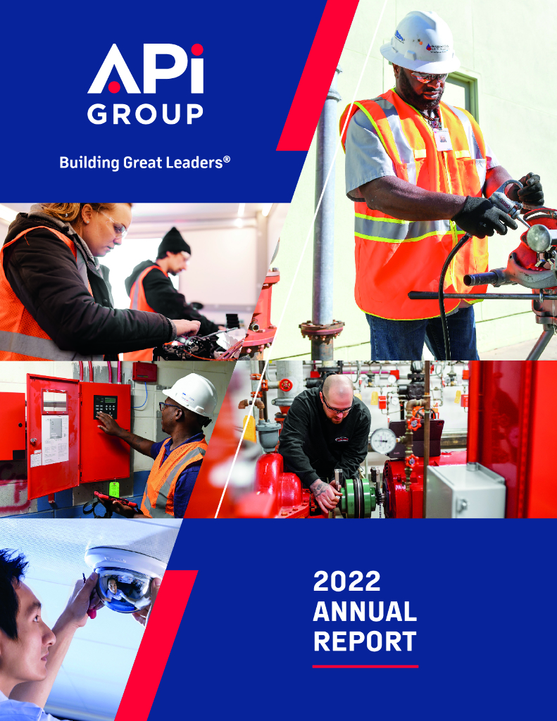 APi Group Corporation（APG）2022财年年度报告（英文版）