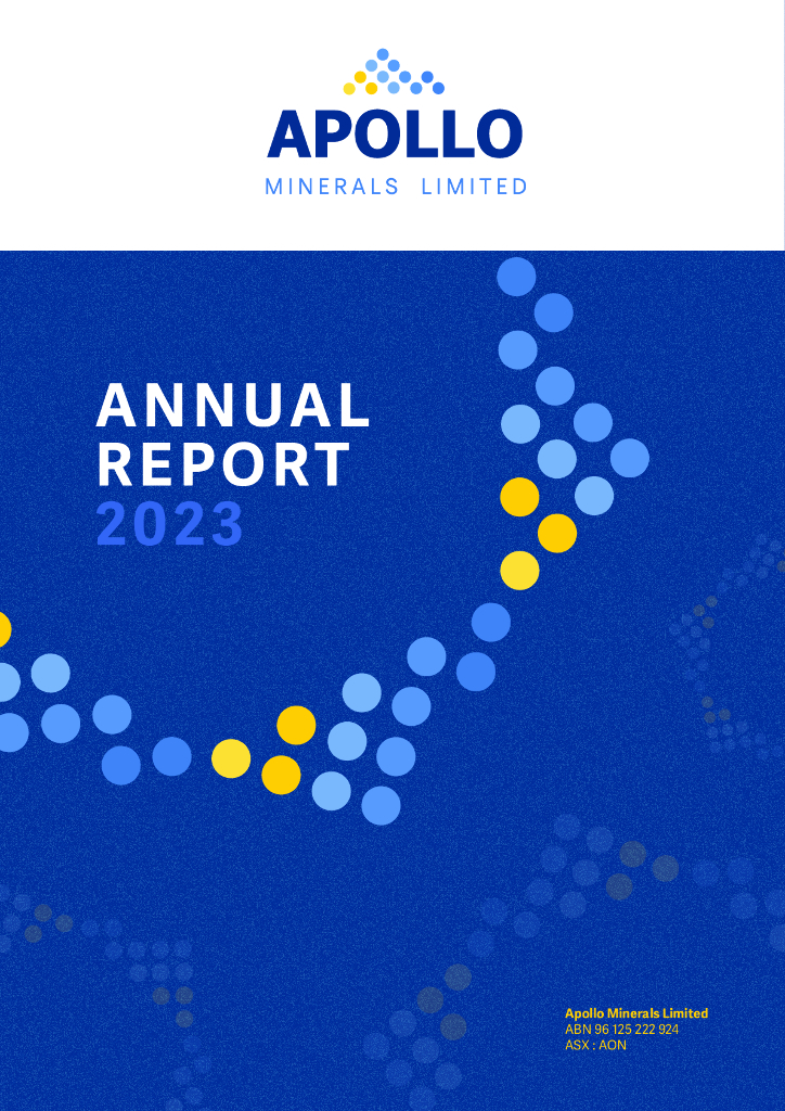 Apollo Minerals Limited（AON）2023财年年度报告（英文版）