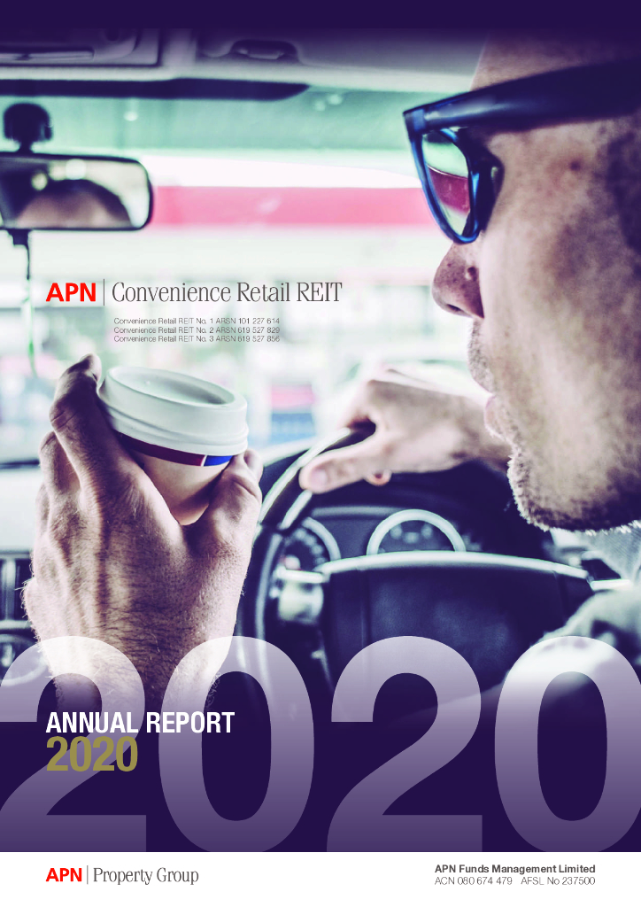 APN Convenience Retail REIT（AQR）2020财年年度报告（英文版）