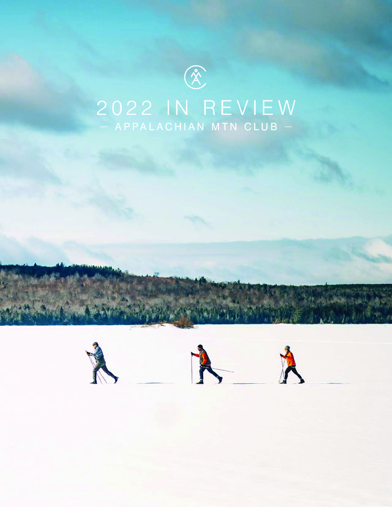 Appalachian Mountain Club 2022财年年度报告（英文版）