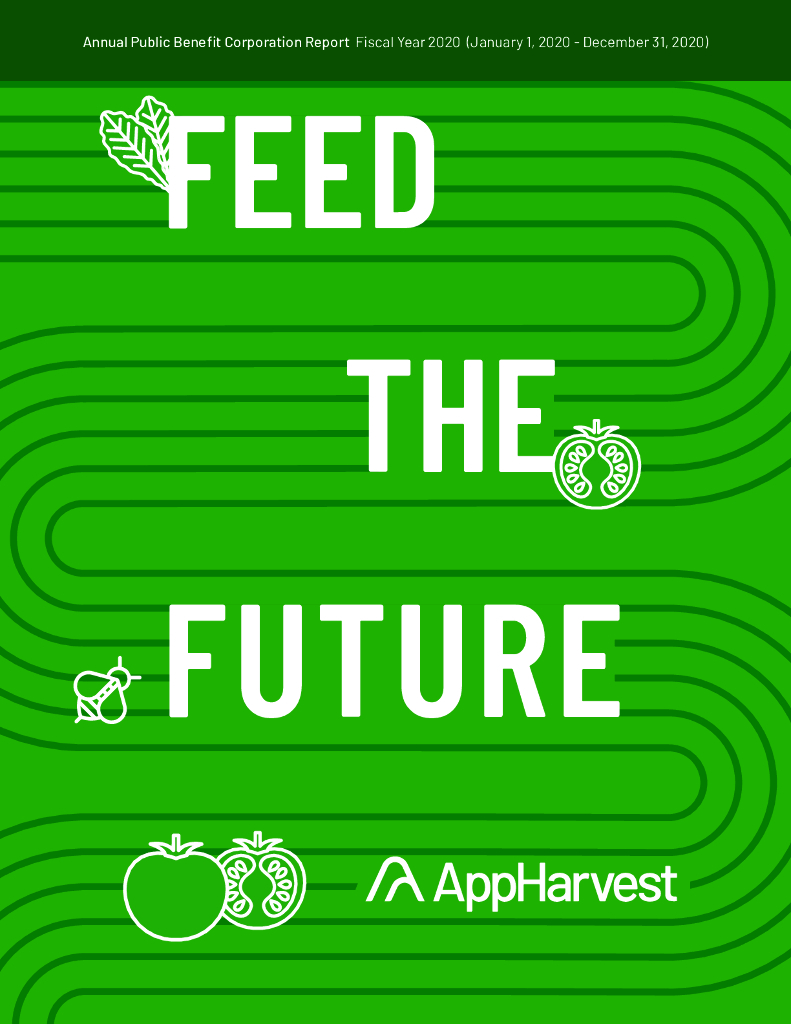 AppHarvest, Inc.（APPH）2020年可持续发展报告（英文版）