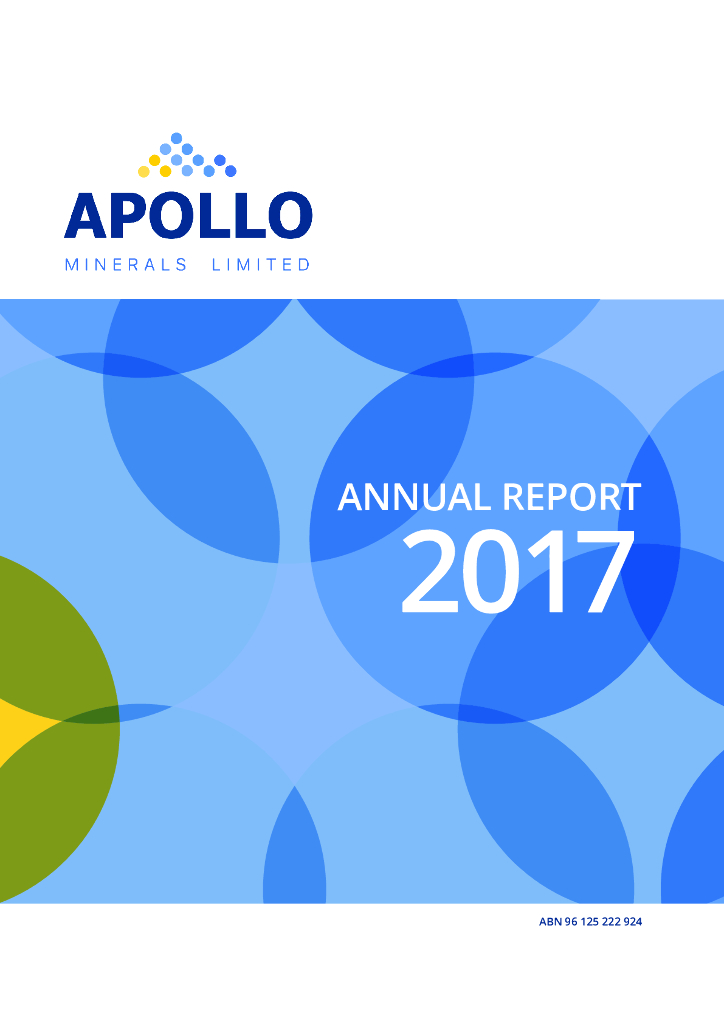 Apollo Minerals Limited（AON）2020财年年度报告（英文版）