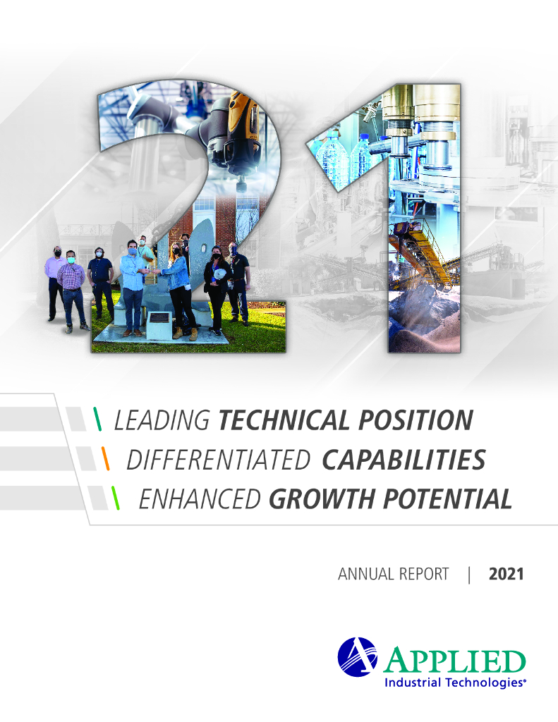 Applied Industrial Technologies, Inc.（AIT）2021财年年度报告（英文版）
