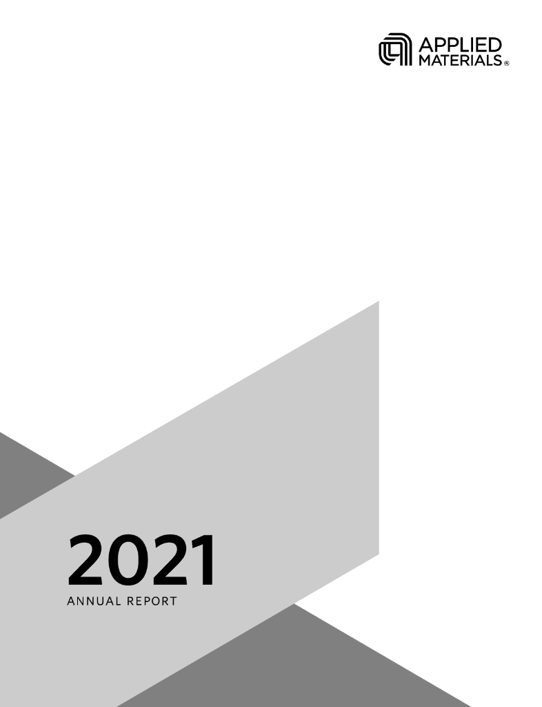 Applied Materials Inc.（AMAT）2021财年年度报告（英文版）