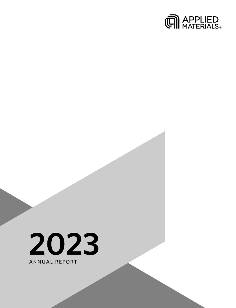 Applied Materials Inc.（AMAT）2023财年年度报告（英文版）