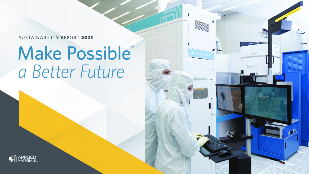 Applied Materials Inc.（AMAT）2021年可持续发展报告（英文版）