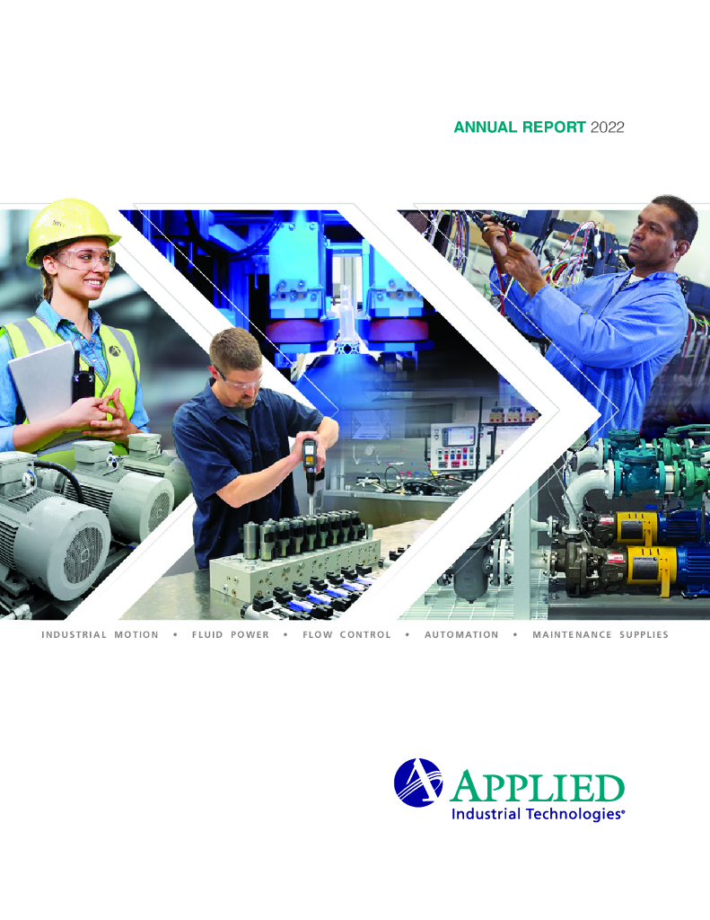 Applied Industrial Technologies, Inc.（AIT）2022财年年度报告（英文版）