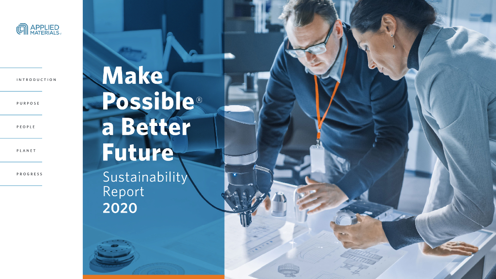 Applied Materials Inc.（AMAT）2020年可持续发展报告（英文版）