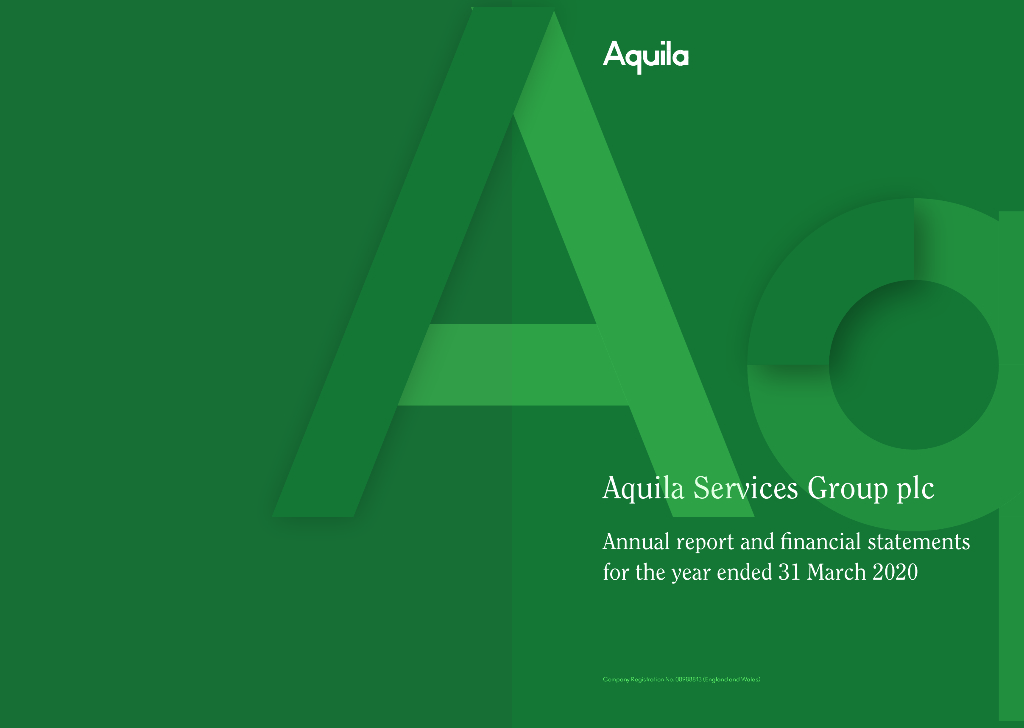 Aquila Services Group PLC（AQSG）2020财年年度报告（英文版）