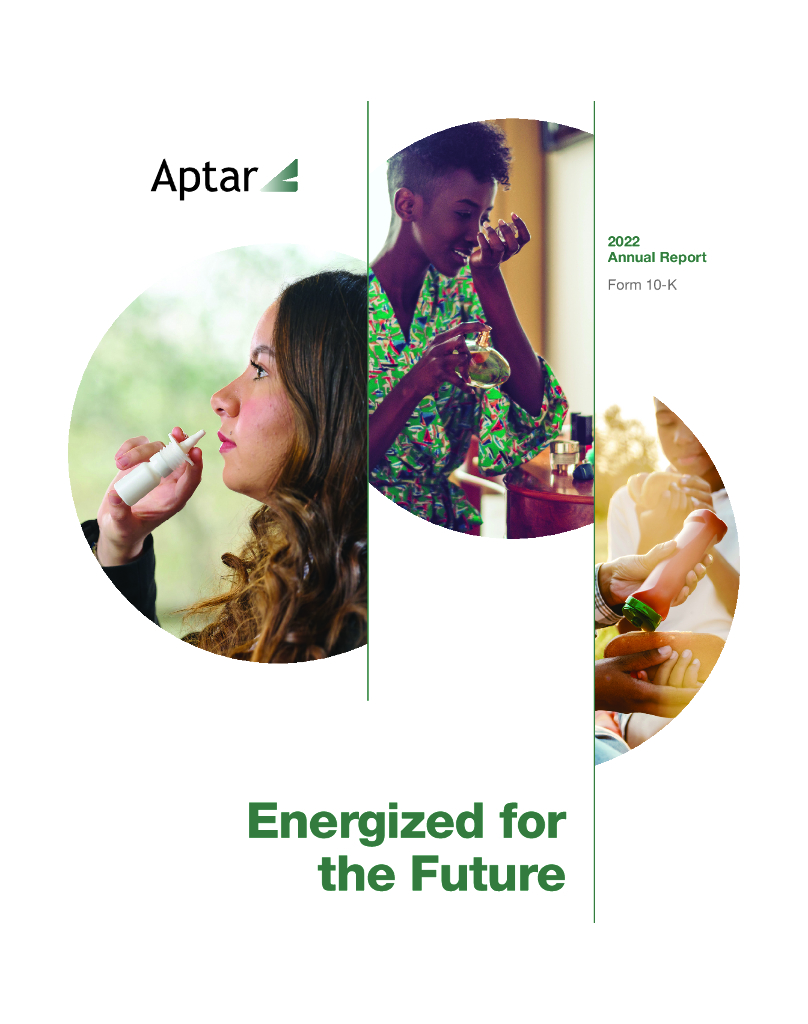 AptarGroup Inc.（ATR）2022财年年度报告（英文版）
