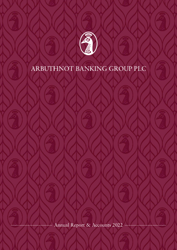 Arbuthnot Banking Group PLC（ARBB）2022财年年度报告（英文版）