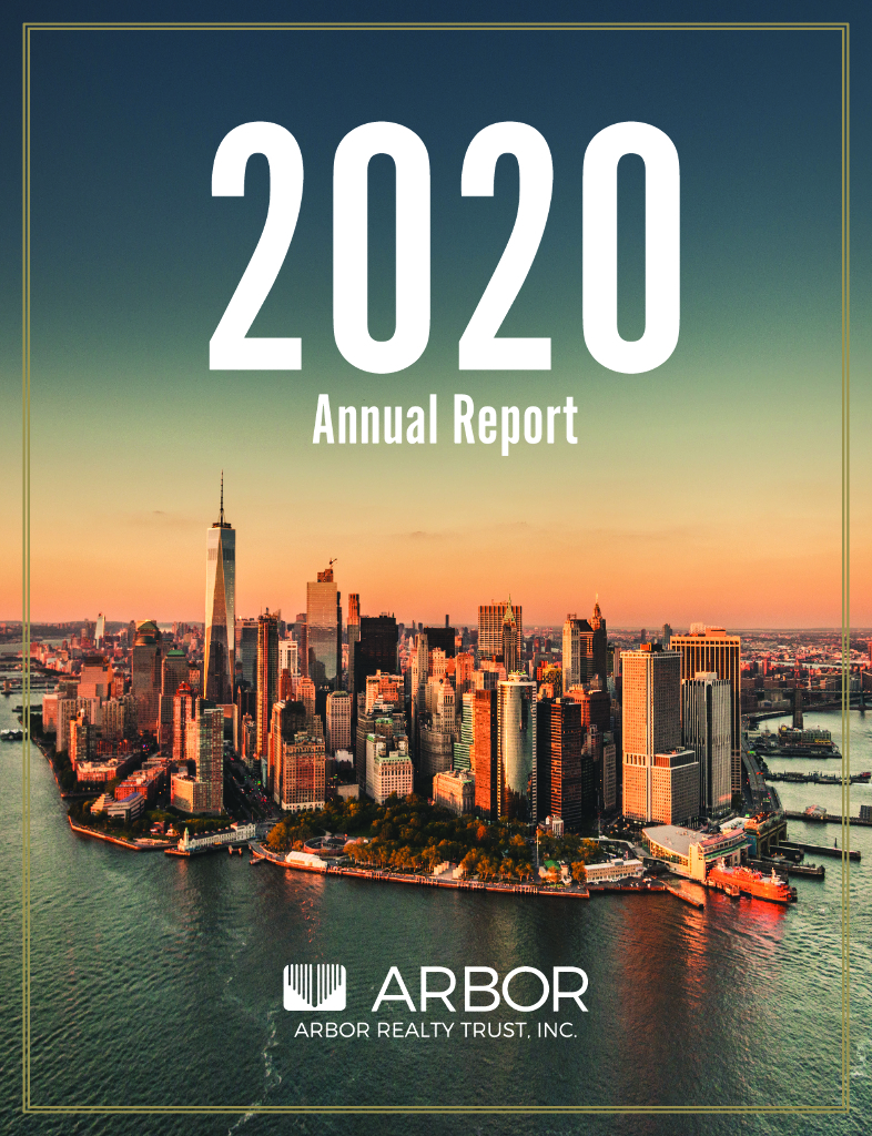Arbor Realty Trust Inc.（ABR）2020财年年度报告（英文版）