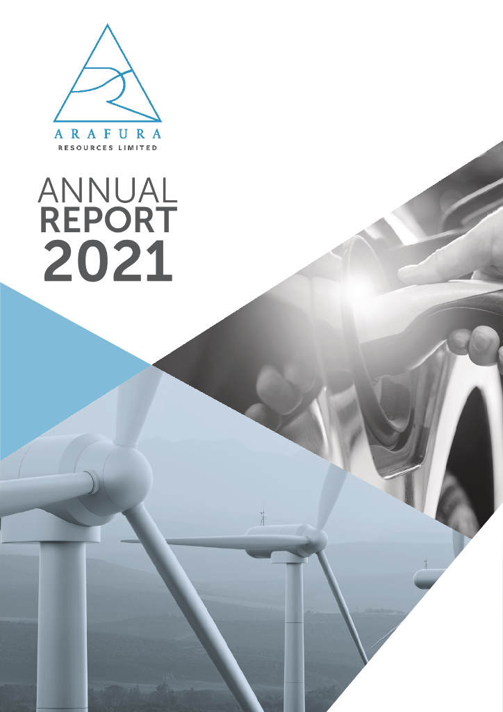 Arafura Resources（ARU）2021财年年度报告（英文版）