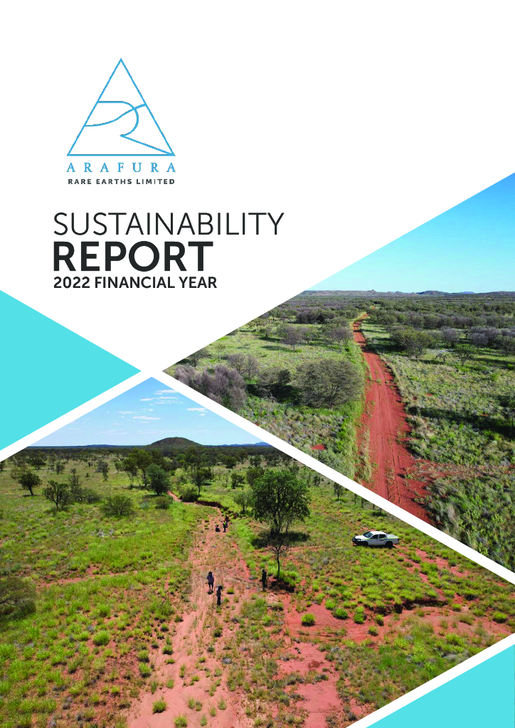 Arafura Resources（ARU）2022年可持续发展报告（英文版）