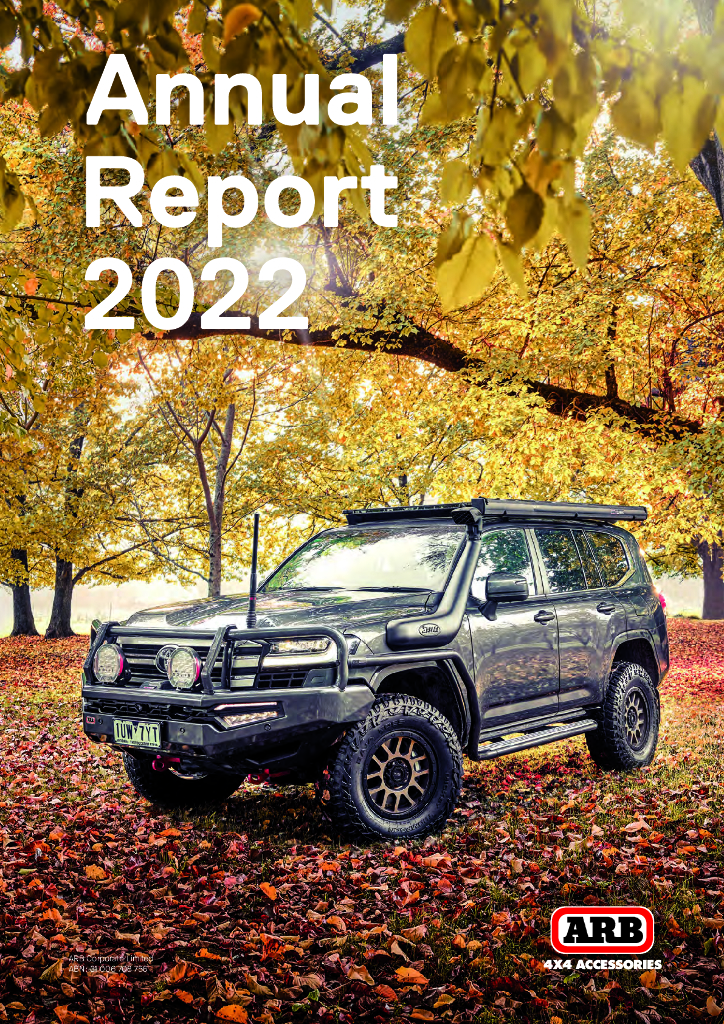 ARB Corporation Limited（ARB）2022财年年度报告（英文版）