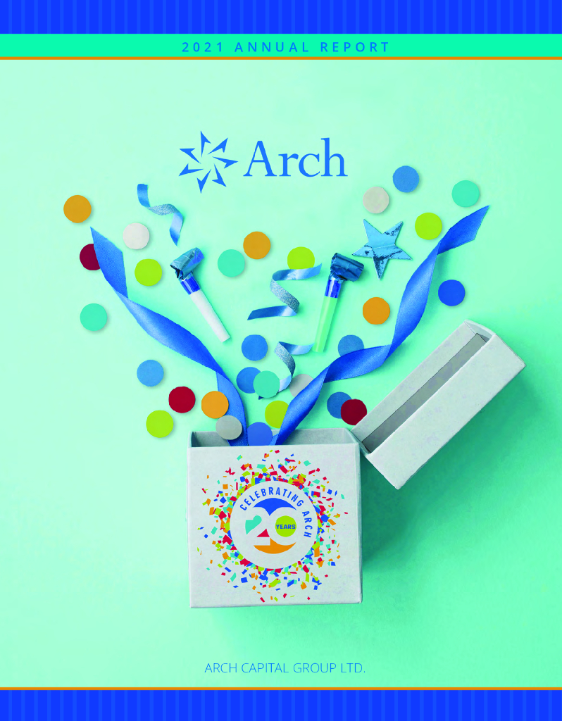 Arch Capital Group Limited（ACGL）2021财年年度报告（英文版）