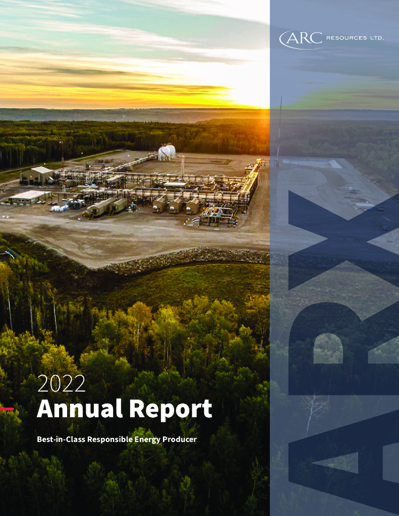 ARC Resources Limited（ARX）2022财年年度报告（英文版）