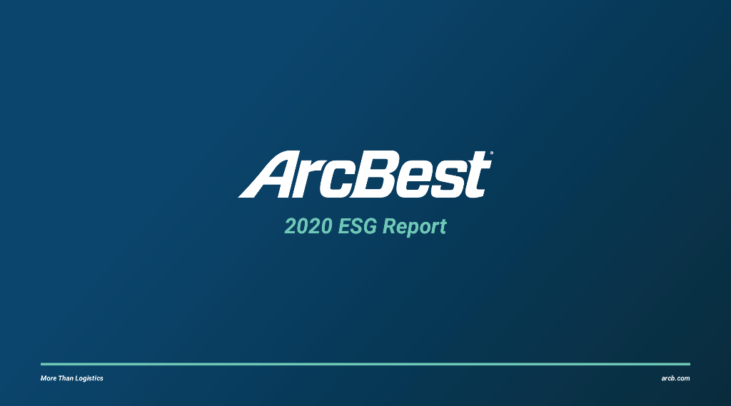 ArcBest（ARCB）2020年ESG报告（英文版）