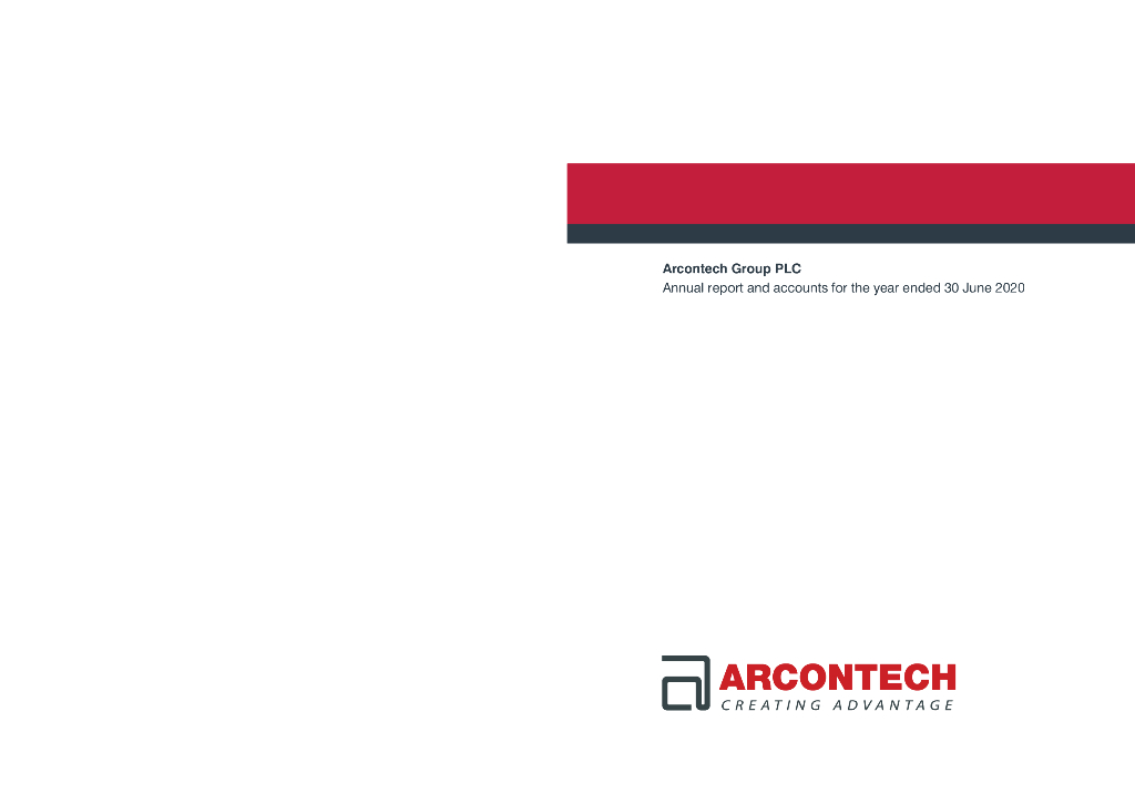 Arcontech Group PLC（ARC）2020财年年度报告（英文版）