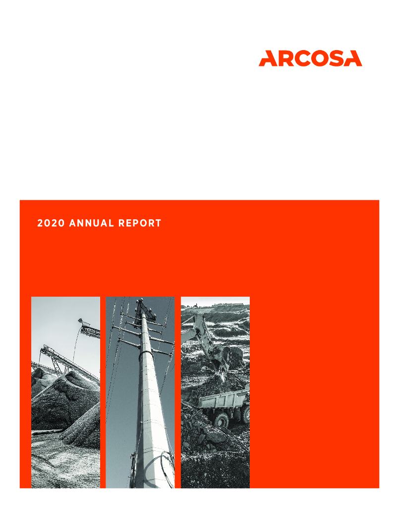 Arcosa, Inc.（ACA）2020财年年度报告（英文版）