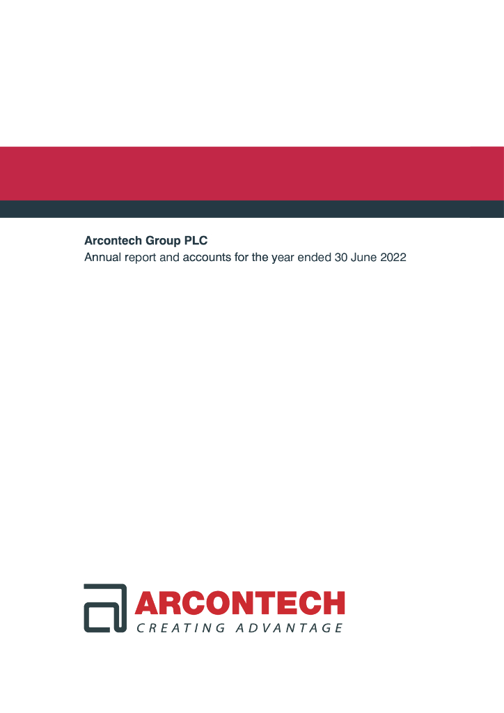 Arcontech Group PLC（ARC）2022财年年度报告（英文版）