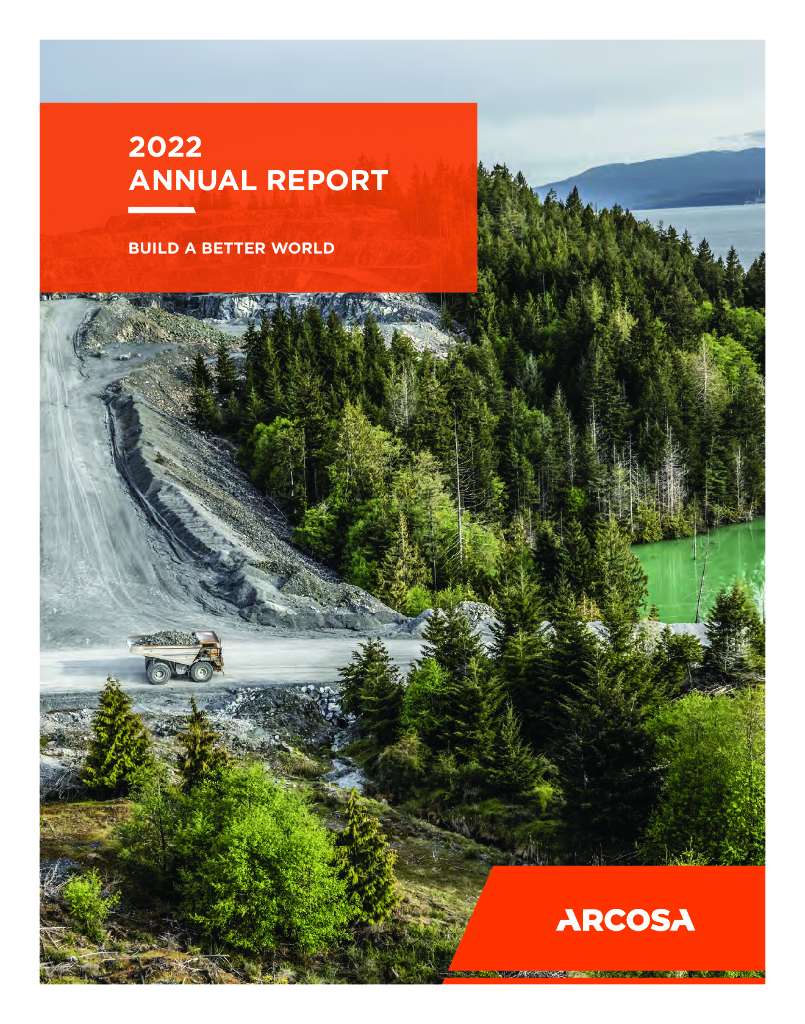 Arcosa, Inc.（ACA）2022财年年度报告（英文版）