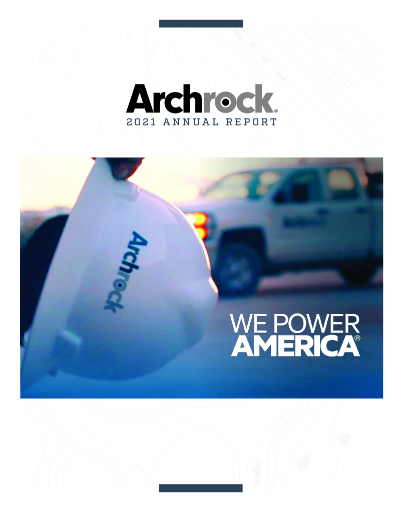 Archrock Inc（AROC）2021财年年度报告（英文版）