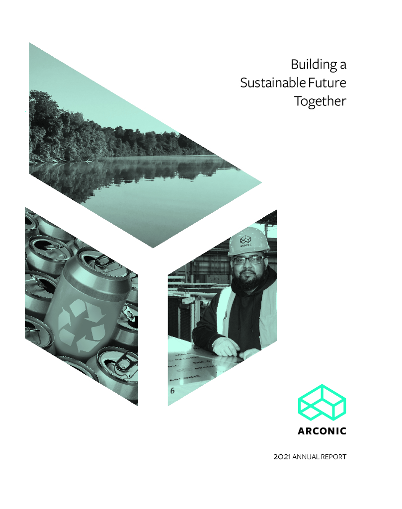 Arconic Inc.（ARNC）2021财年年度报告（英文版）