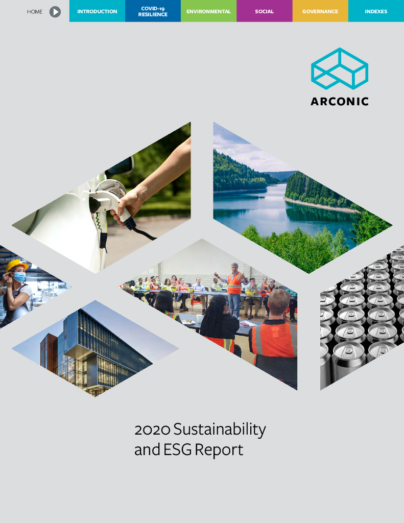 Arconic Inc.（ARNC）2020年可持续发展报告（英文版）