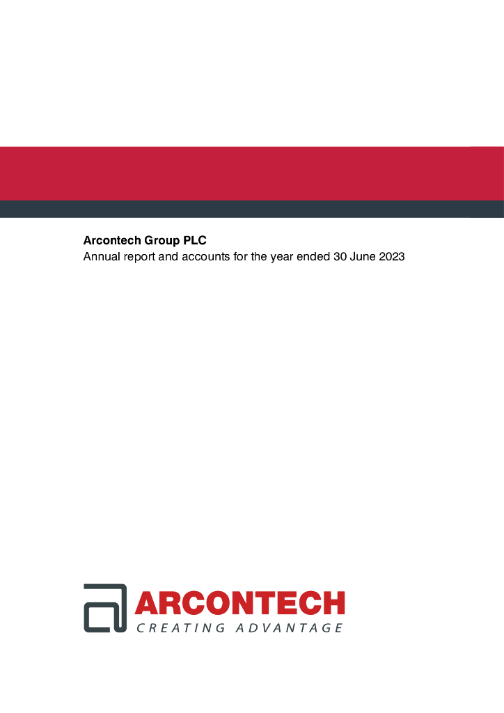 Arcontech Group PLC（ARC）2023财年年度报告（英文版）