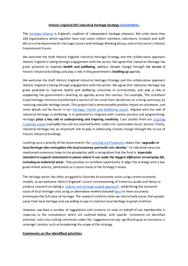The Heritage Alliance：英国历史工业遗产策略（2021年6月）（英文版）