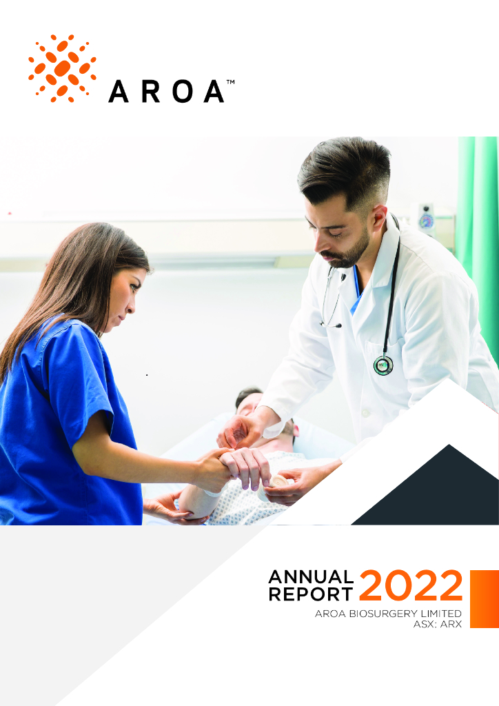 Aroa Biosurgery（ARX）2022财年年度报告（英文版）