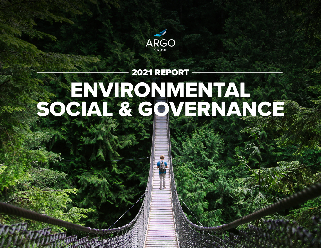 Argo Group International Holdings Ltd.（ARGO）2021年ESG报告（英文版）