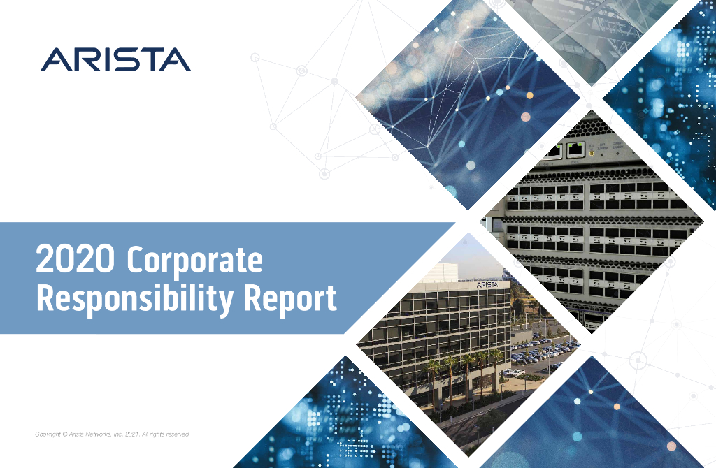 Arista Networks Inc（ANET）2020年社会责任报告（英文版）