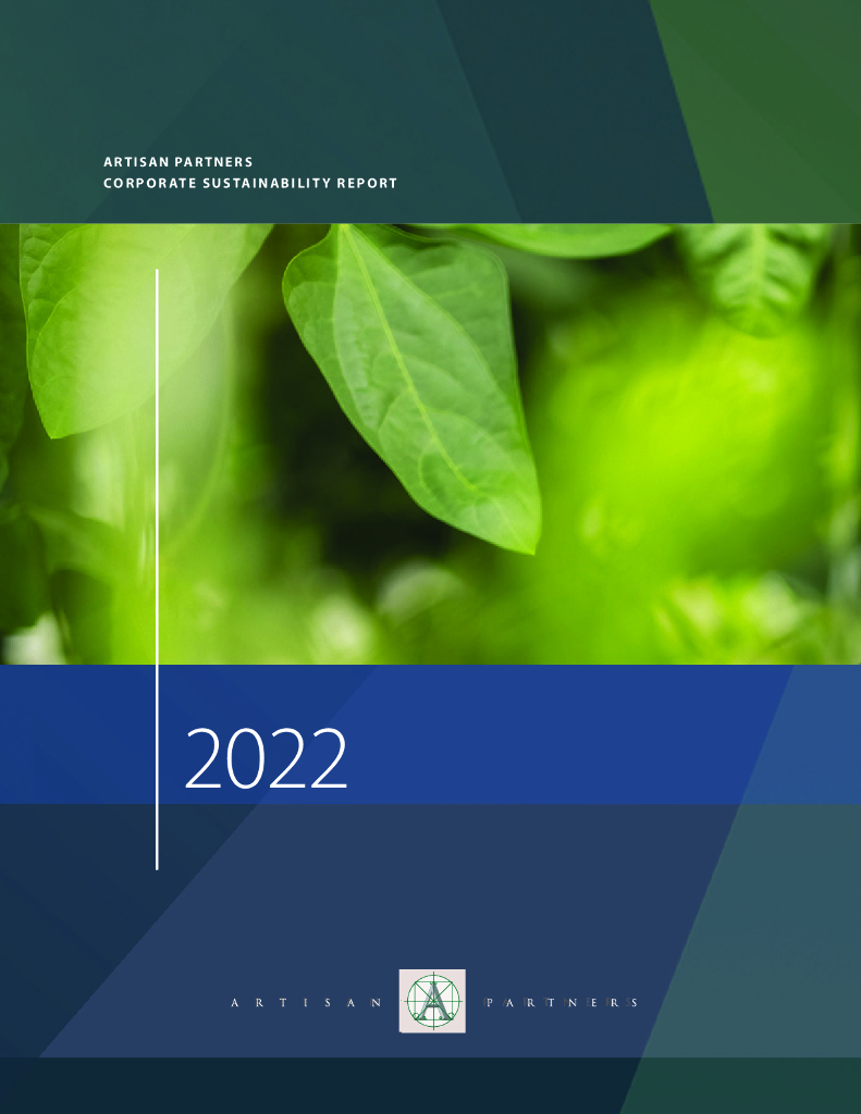 Artisan Partners Asset（APAM）2022年社会责任报告（英文版）