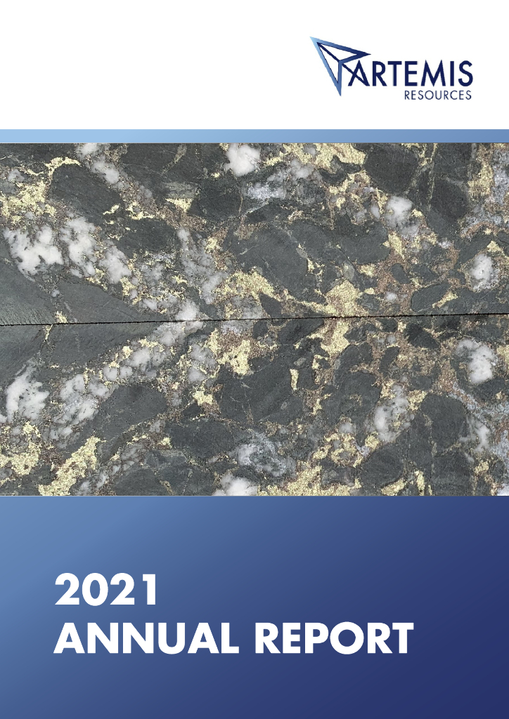 Artemis Resources（ARV）2021财年年度报告（英文版）