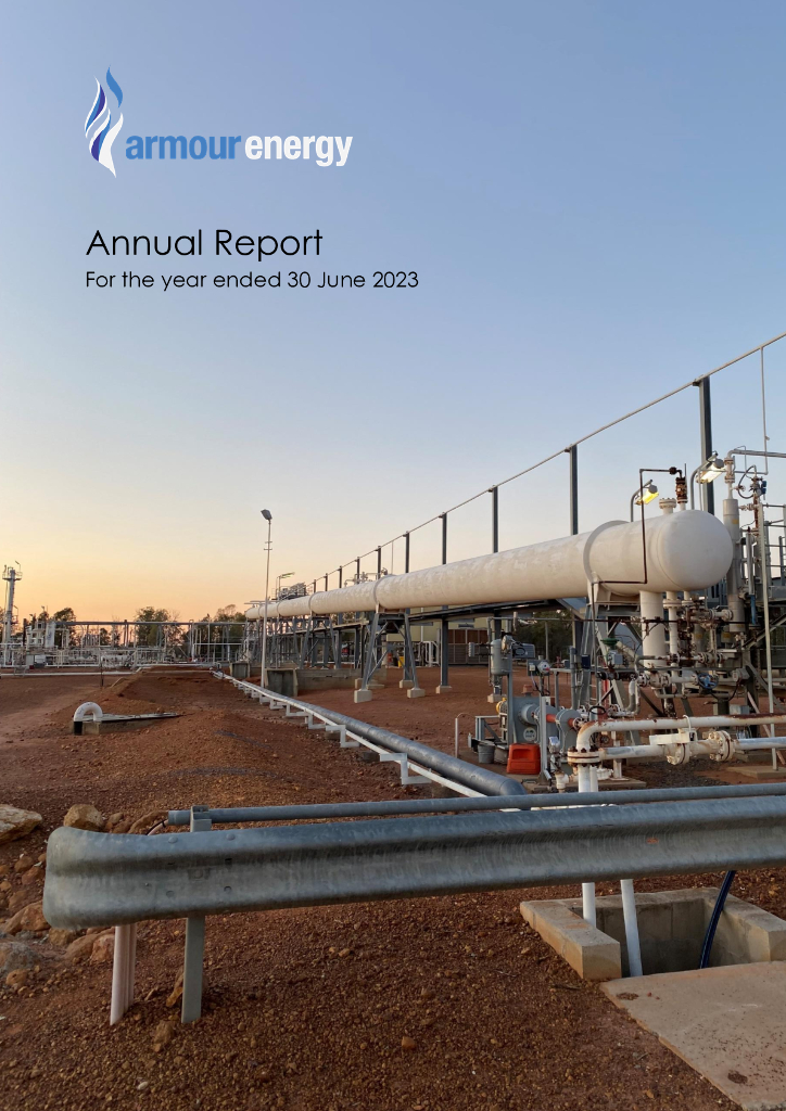 Armour Energy Limited（AJQ）2023财年年度报告（英文版）