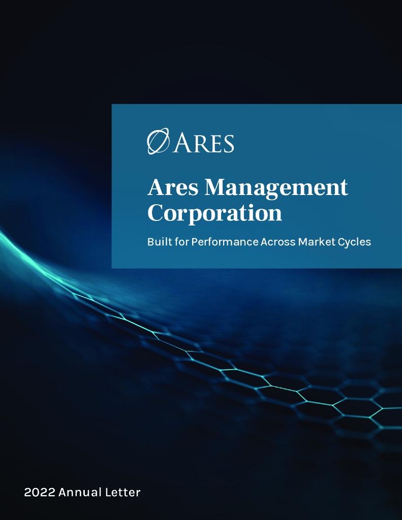 Ares Management Corporation（ARES）2022财年年度报告（英文版）