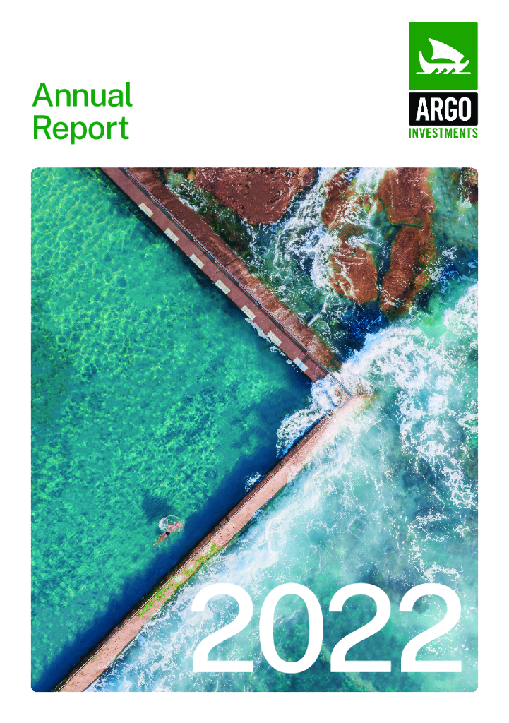 Argo Investments（ARG）2022财年年度报告（英文版）