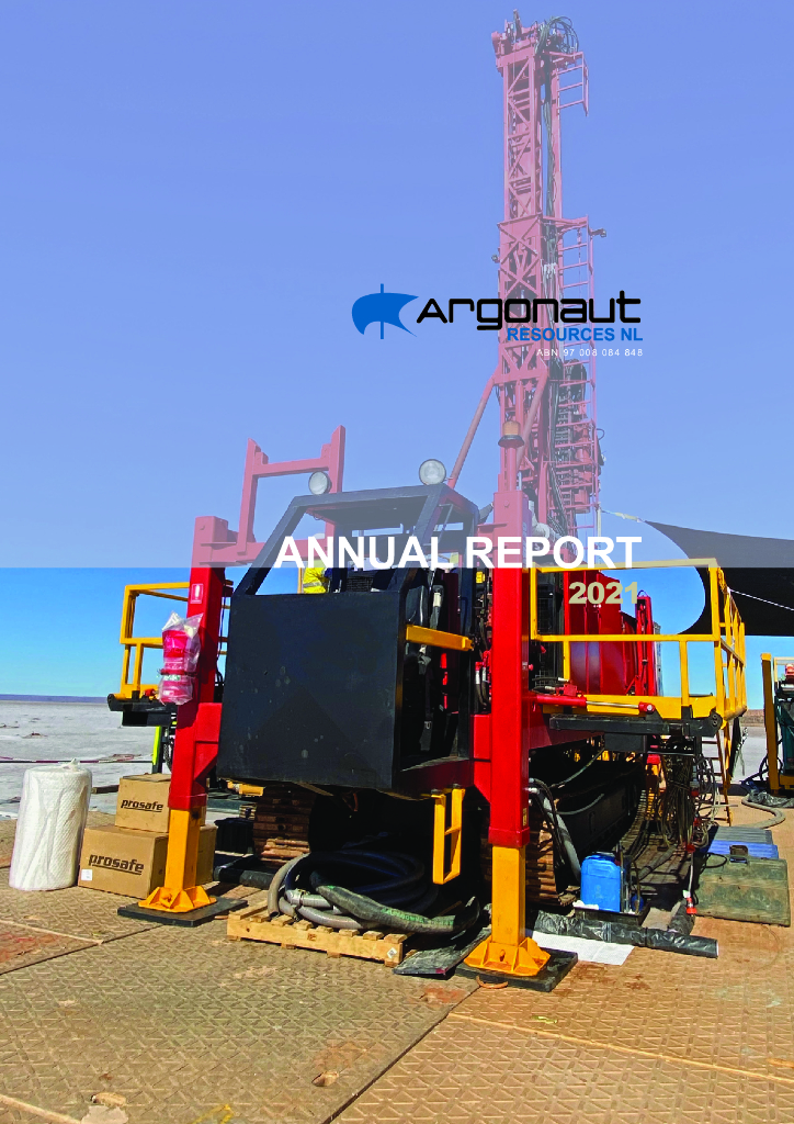 Argonaut Resources（ARE）2021财年年度报告（英文版）