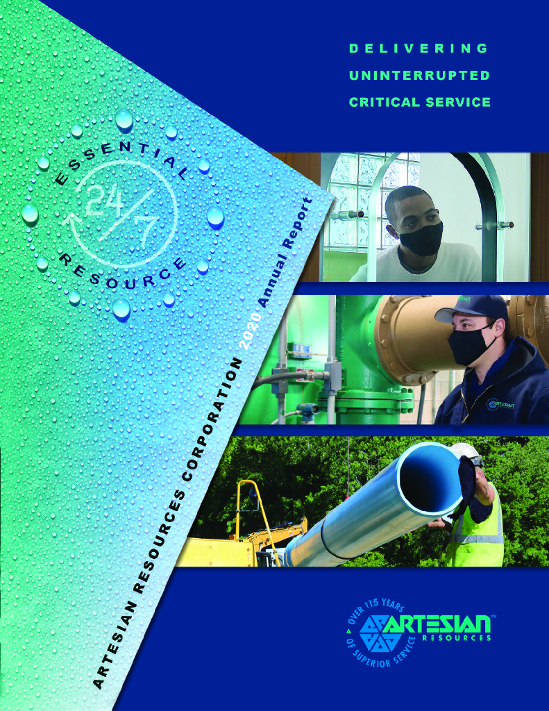 Artesian Resources Corporation（ARTNA）2020财年年度报告（英文版）