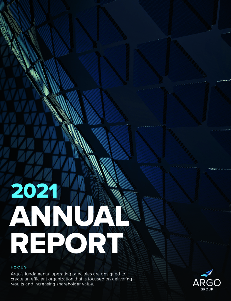 Argo Group International Holdings Ltd.（ARGO）2021财年年度报告（英文版）