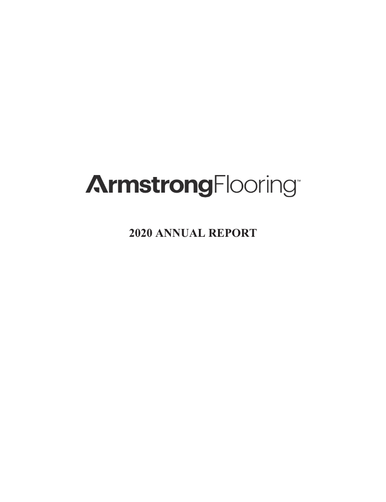 Armstrong Flooring, Inc.（AFI）2020财年年度报告（英文版）