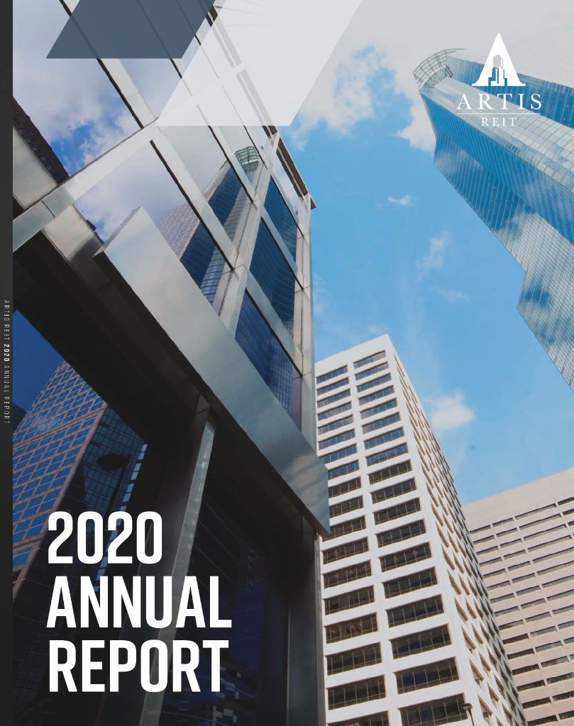 Artis Real Estate Investment Trust（AX.UN）2020财年年度报告（英文版）