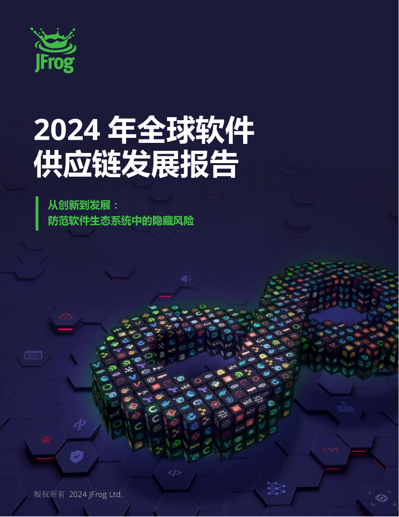 捷蛙：2024年全球软件<em>供应链</em>发展报告 海报