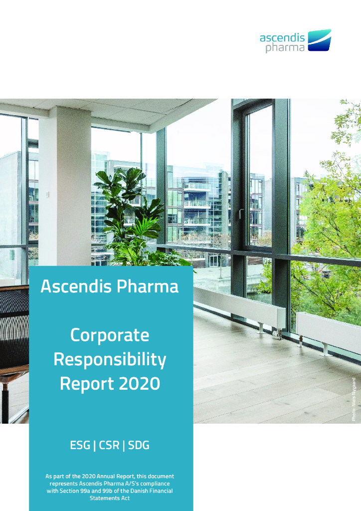 Ascendis Pharma A/S（ASND）2020年社会责任报告（英文版）