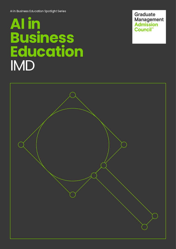 GMAC：2024国际管理发展学院-商业教育中的<em>人工智能</em>报告（英文版） 海报