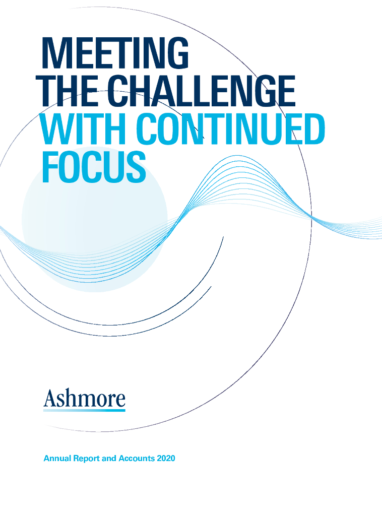 Ashmore Group PLC（ASHM）2020财年年度报告（英文版）
