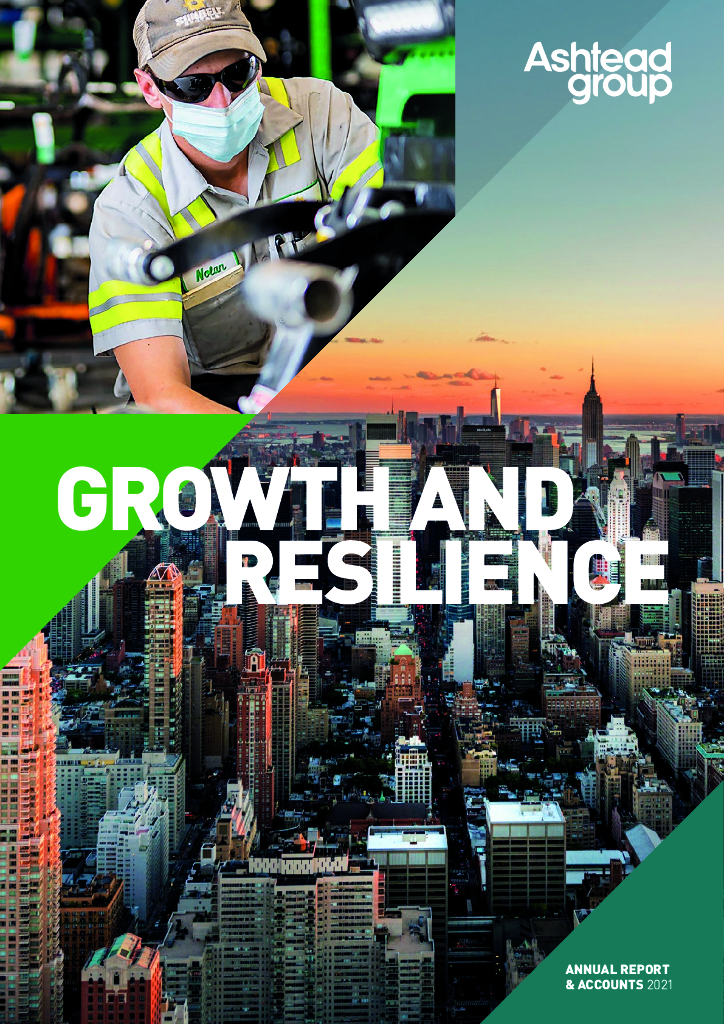 Ashtead Group plc（AHT）2021财年年度报告（英文版）